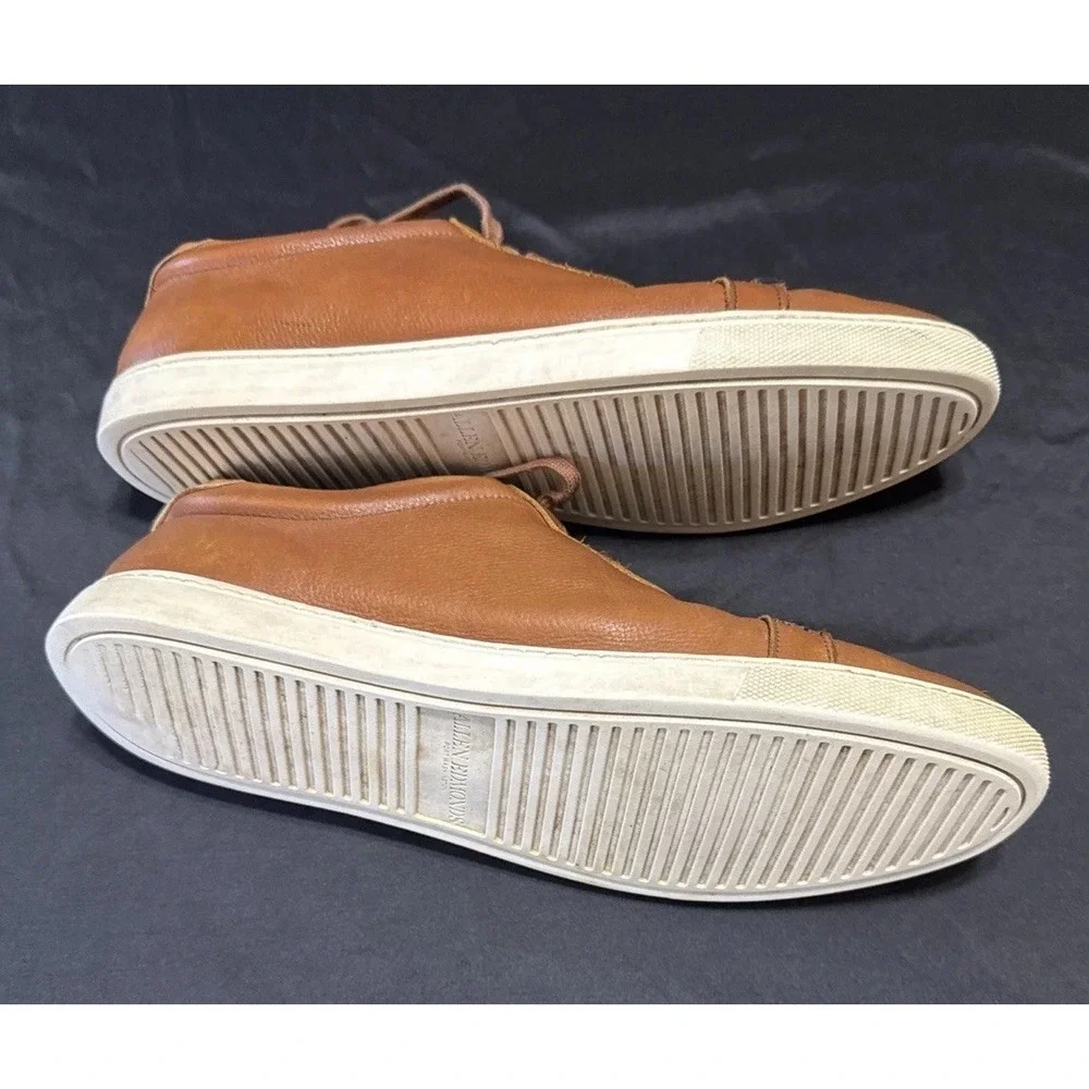Allen Edmonds‎ Porter City Derby Leather Sneaker 13B Walnut Brown Retails $249
